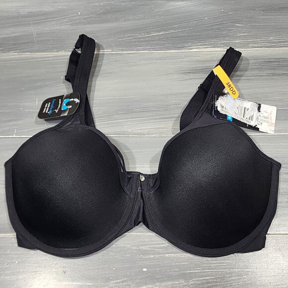 Bali Other - Bali Bra 38DD One Smooth U Ultra Light Shaping Underwire Bra 3439 Black